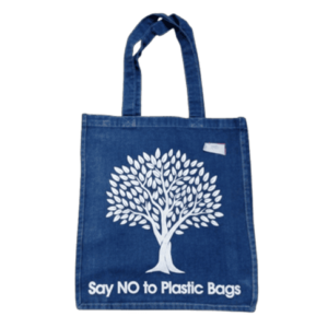 washed canvas shopping bags