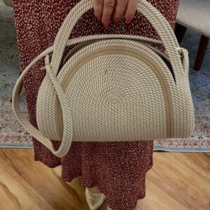 cotton rope/ jute /small dry grass/natural cane/chic dry grass bag/super area rugs/all natural soft jute braided hand woven rug natural black pink oval mat