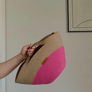 all the cultures fabricating india handmade small dry grass/natural cane/chic dry grass bag/handbag from manipur/carry tote bag sling bags ofwt red