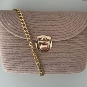 cotton rope/ jute /small dry grass/natural cane/chic dry grass bag/cotton rope woven bag for women vibrant cotton rope handbag chic large tote for women,stylish carryall & shoulder beige+golden button bag