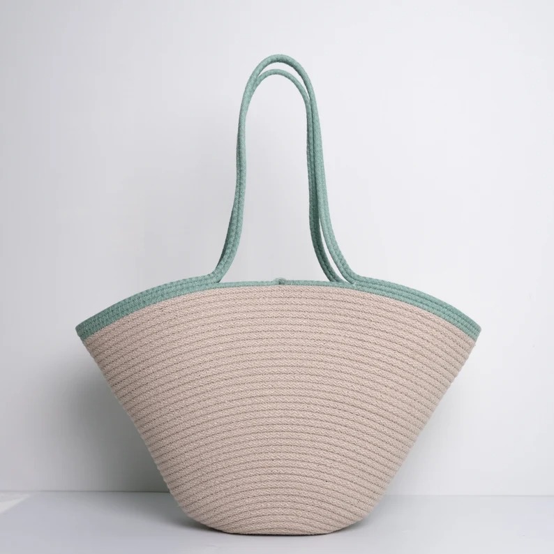 stylish macrane ecofriendly handmade handbag