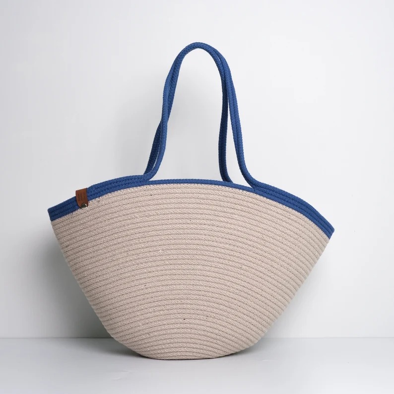 stylish macrane ecofriendly handmade handbag