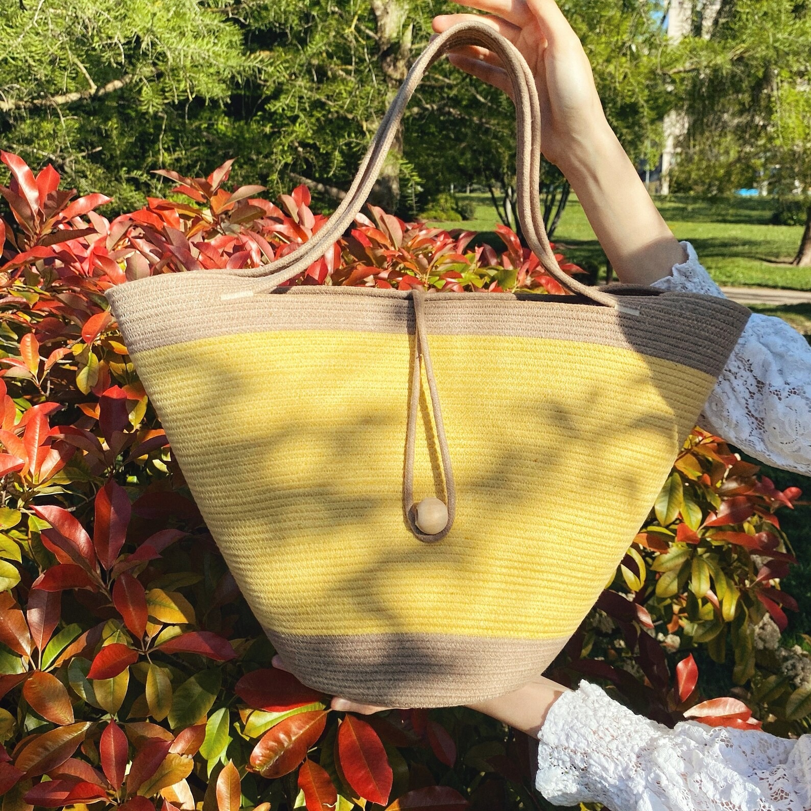 all the cultures fabricating india handmade small dry grass/natural cane/chic dry grass bag/handbag from manipur/carry tote bag sling bags ofwt red