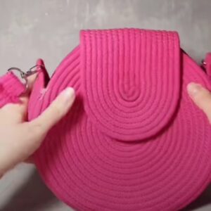 all the cultures fabricating india handmade small dry grass/natural cane/chic dry grass bag/handbag from manipur/carry tote bag sling bags ofwt red