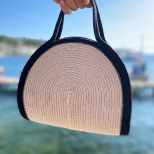 stylish macrane ecofriendly handmade handbag