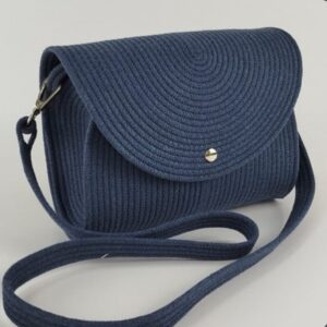 blue noir rope bag
