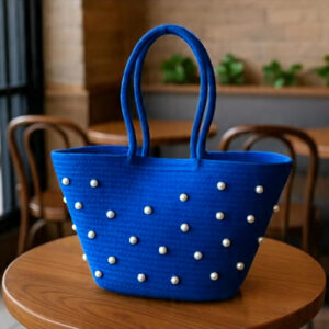 authentic tote bags woven beach handmade weaving shoulder bag cotton thread tote handmade woven crochet handbag casual grand beach basket travel straw trancado bag