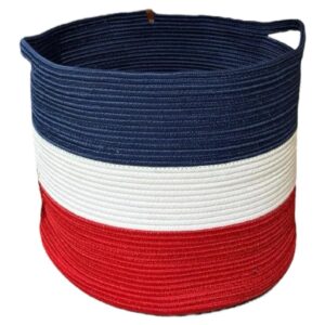 tricolour basket for home & kitchen