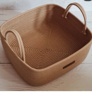 sandy weave organizer and storage basket