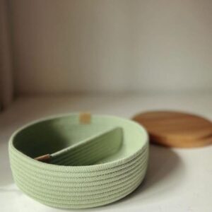 lady luxe cotton & jute bags for womencarry tote bag sling bags unique green plain