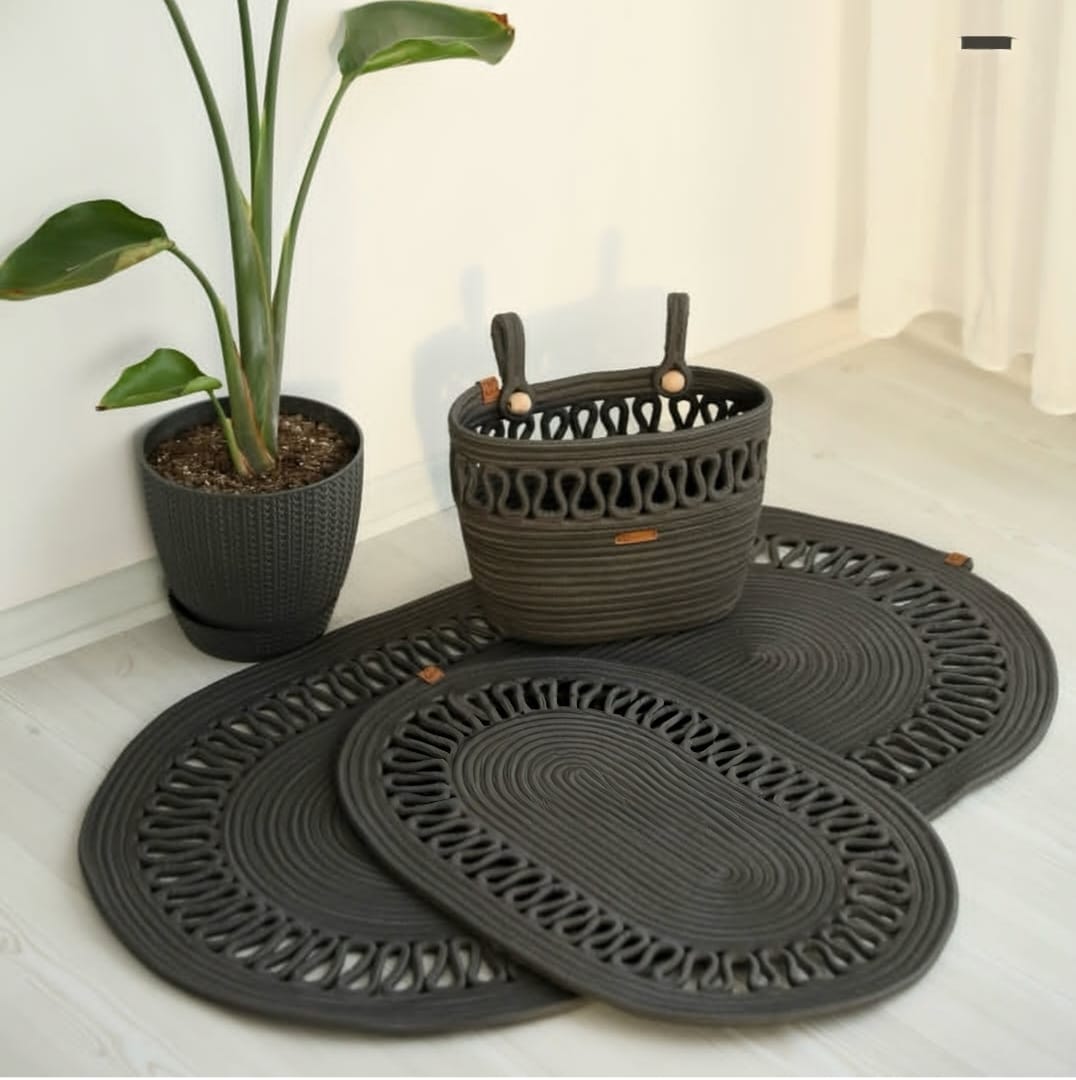 cotton rope/ jute /small dry grass/natural cane/chic dry grass bag/cotton rope basket woven storege basket for toy,and react all natural soft jute braided hand woven rug natural