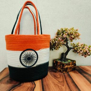 desi delight tricolor treasure basket