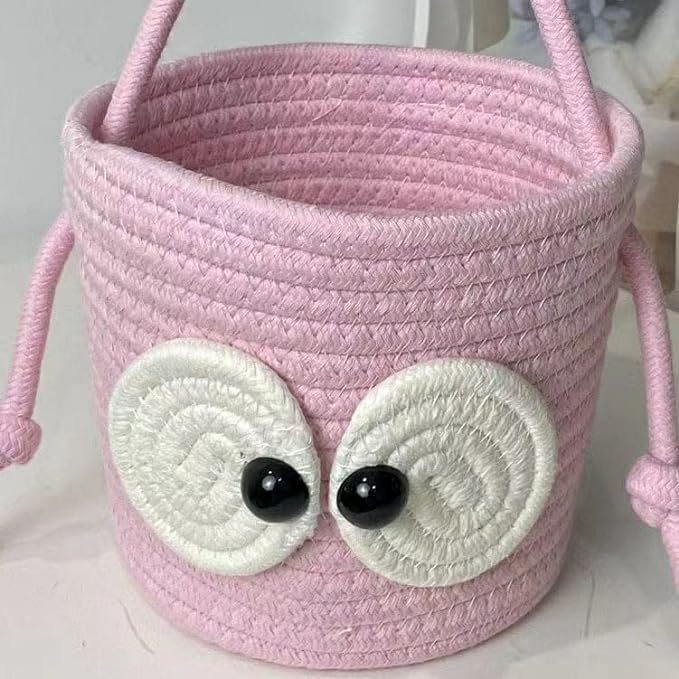 urban naturalist 's jute & cotton bag assortment in pink