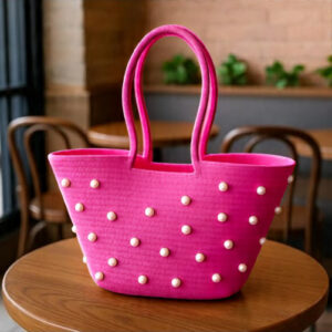 authentic tote bags woven beach handmade weaving shoulder bag cotton thread tote handmade woven crochet handbag casual grand beach basket travel straw trancado bag