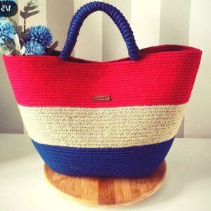 ethical elegance jute & cotton bag