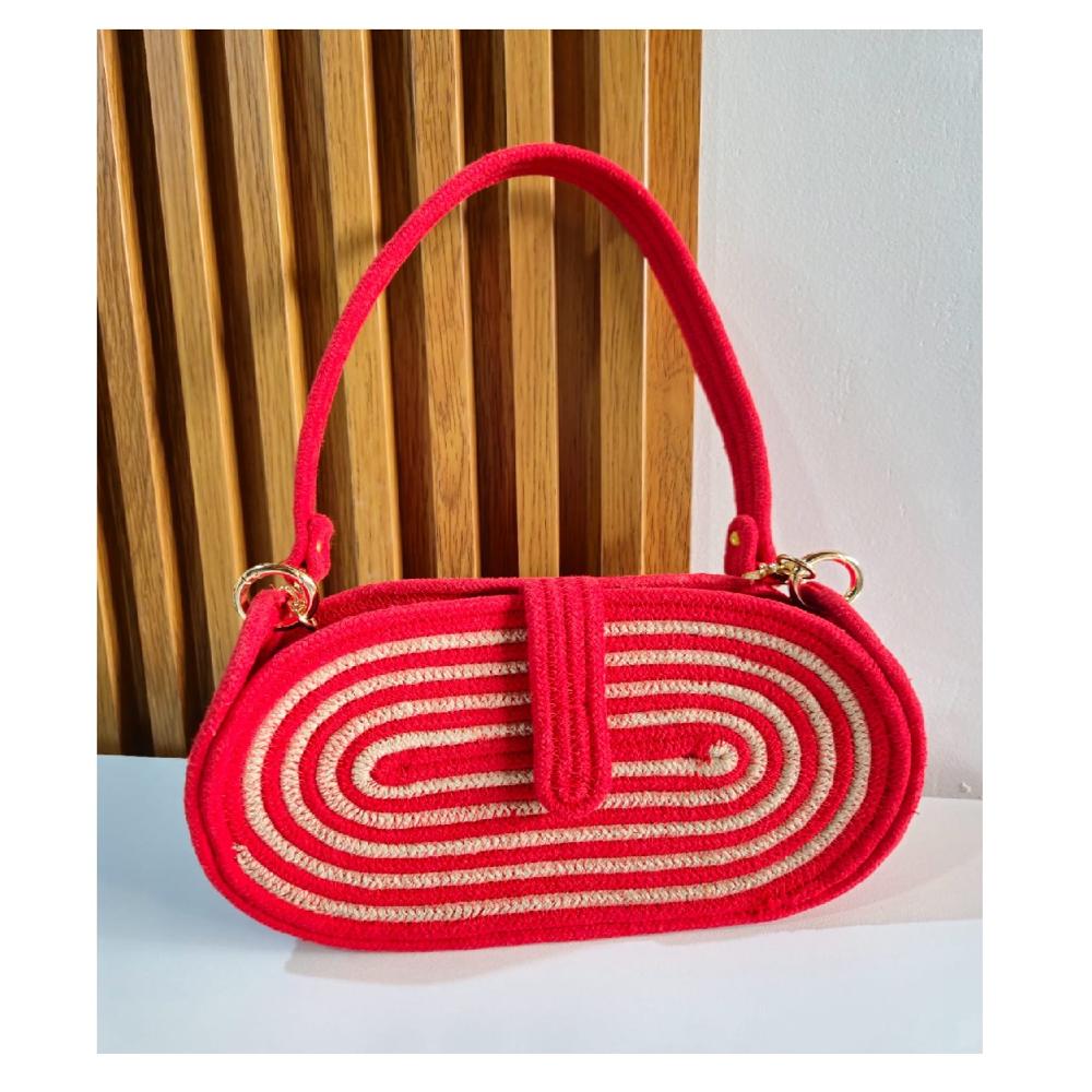 handmade cotton cored corssbody bags small purse with gold chain strap and strap and clasp, elegant shoulder bag,