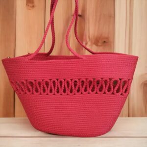 stylish macrane ecofriendly handmade handbag