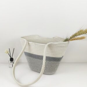her ecoessentials: 's cotton & jute bag line sling bags