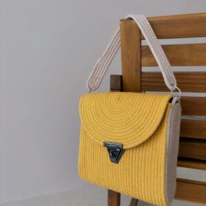 stylish macrane ecofriendly handmade handbag