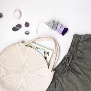 all the cultures fabricating india handmade small dry /natural baskets/chic dry bag/handbag from india/carry tote bag sling bags white crtoon/kids baskets