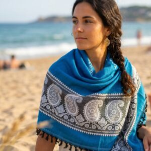 cotton handloom shawl