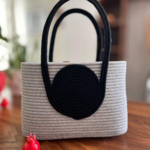 femme fiber collection cotton & jute bags